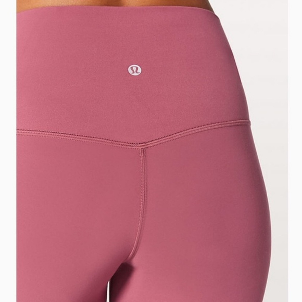 New lululemon align crop 21" tight so merlot 6 pin - Picture 3 of 10